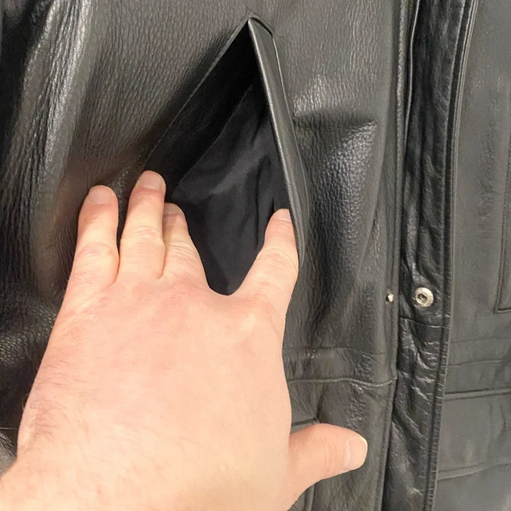 Bostonian by Moores Genuine Leather Jacket - Large